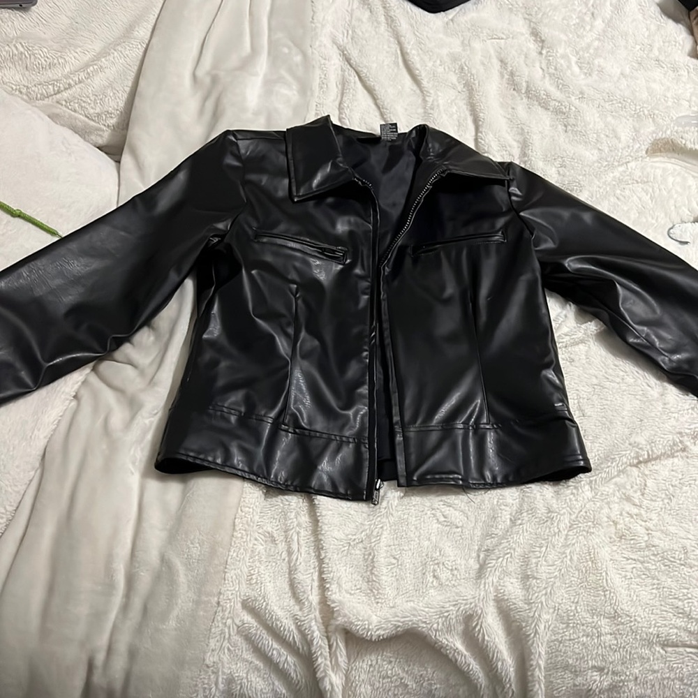 Leather jacket